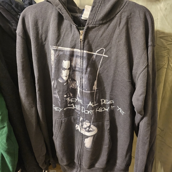 COPY - The Crow Zip Up Hoodie - Picture 5 of 7